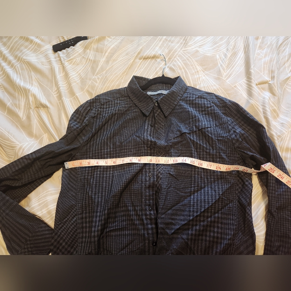 Icebreaker Merino Mens Button Up Plaid Shirt size large - Picture 9 of 10